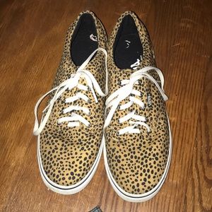 Leopard Print Vans